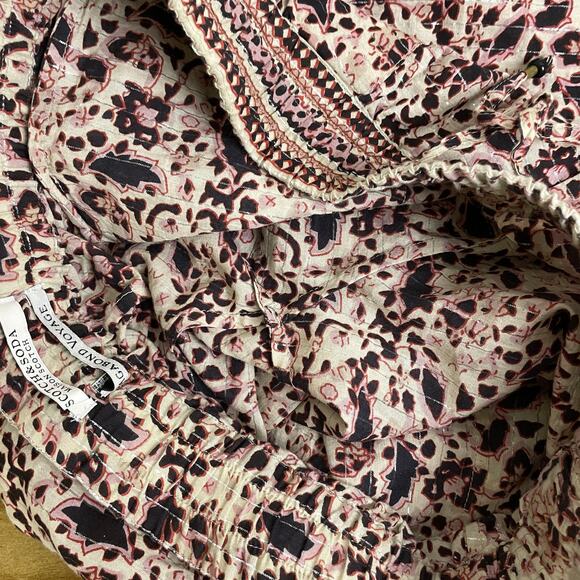 Scotch And Soda Vagabond Voyage Pants Size 2 Printed Elastic Boho 30x28 - Picture 12 of 12